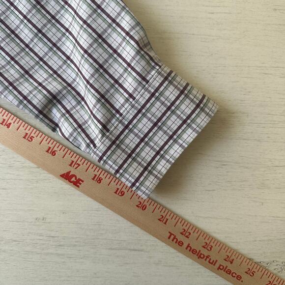 Duluth Men's Magnet Wrinklefighter Relaxed Fit Plaid Long Sleeve Shirt Large - Picture 8 of 10